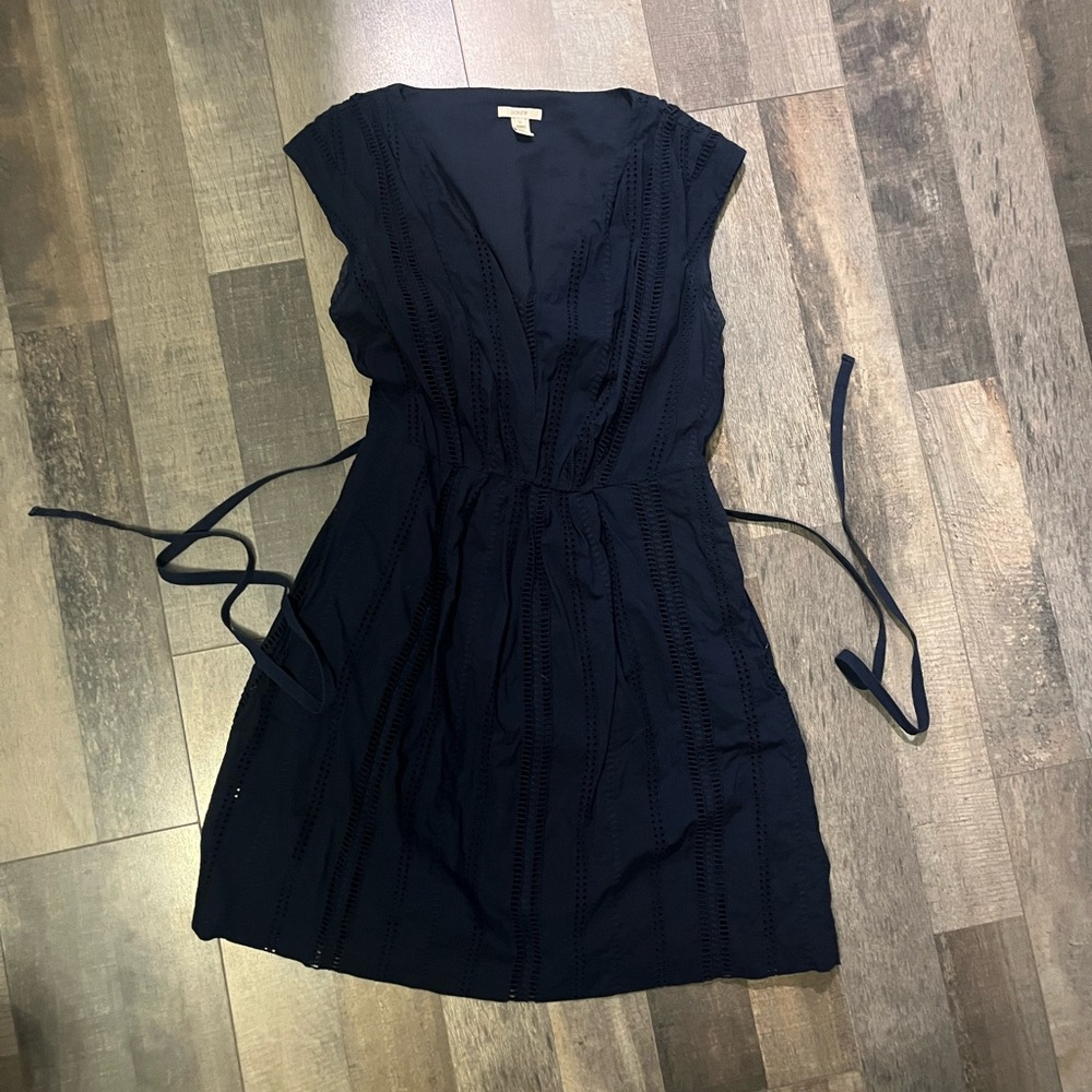 Elegant Navy Blue Dress